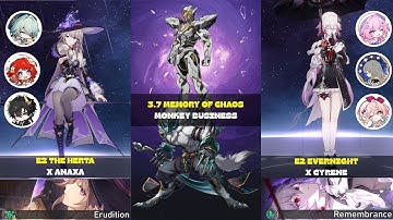 E2S1 The Herta x Anaxa & E2S1 Evernight x Cyrene | Honkai Star Rail 3.7 *NEW* MOC 12