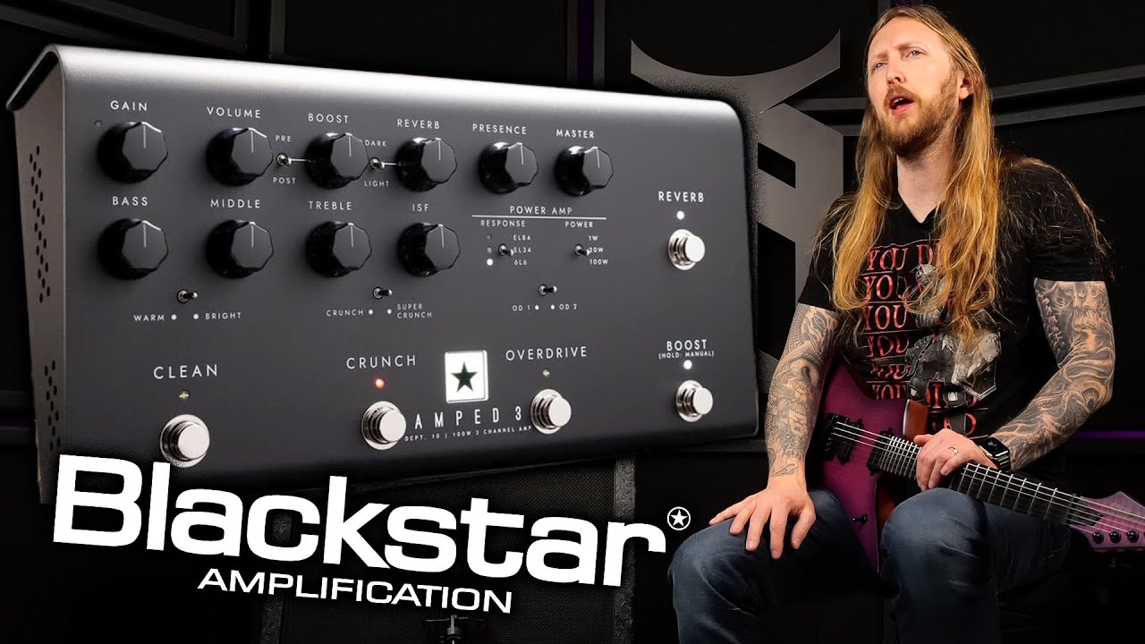 AMPLIFIER IN PEDAL FORM - BLACKSTAR AMPED 3 - YouTube