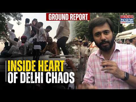 Rahul Gandhi Vs Delhi Police Most Heated Moments | Highlights, Chaos, Clashes On Cam | Ground Report