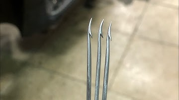 Làm lưỡi câu lóc với thép siêu cứng c70