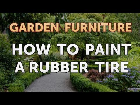 How to Paint a Rubber Tire