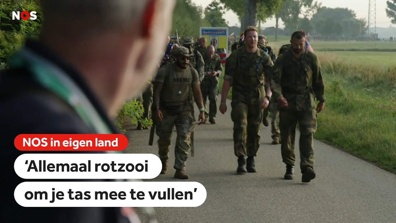 Militairen mogen geen kilootje te weinig meenemen tijdens Vierdaagse