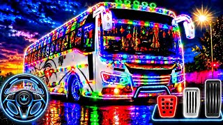 Euro Bus Simulator GameBus IndonesiaBus Simulator Coach Driving 3D #new #bussimulatorindones part-37 screenshot 3