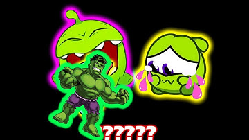 Om Nom & Nibble Nom "Ice Cream & Crying" Sound Variations in 32 Seconds