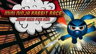 Ninja Rabbit Rush. Funny running Games for Android screenshot 5