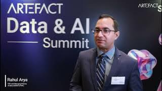 Artefact Data & AI Summit, Singapore l Rahul Arya l CEO and Managing Partner of Artefact MENA & SEA
