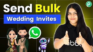 Send Bulk Wedding Invitations on WhatsApp for Free screenshot 2