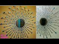 DIY sunburst Mirror diy Wall Hanging | How to Make wall hanging | diy wall decor | artmypassion