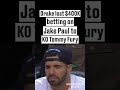 Drake Takes HUGE Loss on Jake Paul Defeat #shorts