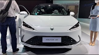 2021 ARCFOX αS EV Walkaround—2021 ShangHai Motor Show—2021款极狐αS，外观与内饰实拍