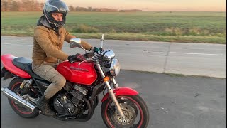 Небольшой обзор моей Honda CB400 SF