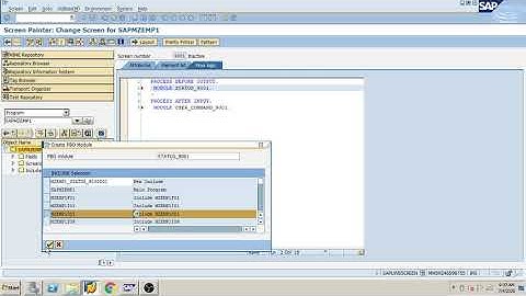 Module Pool Programming Update simple table