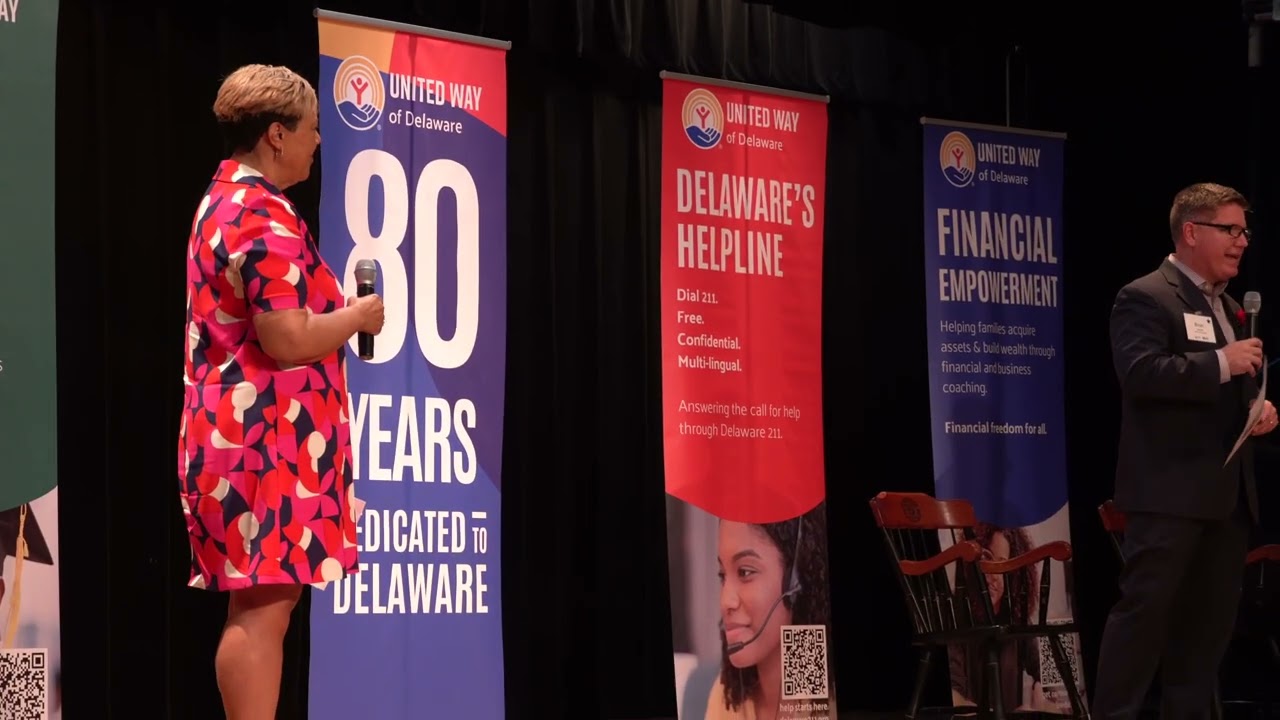 In this clip M&T Bank Chief Growth Officer Brian Nourie speaks acknowledges United Way of Delaware's 80 years of dedicated service, and the legacy that lies ahead. During the celebration, donors, advocates, volunteers, partners, and staff contributed items to a time capsule, that will be opened in 2046.