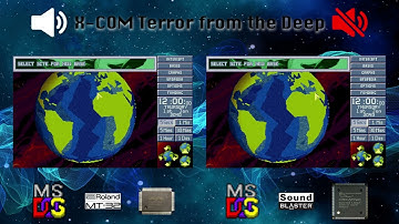 [OVM] X-COM Terror from the Deep (CT5880, MT-32 vs EMU10K1, OPL)