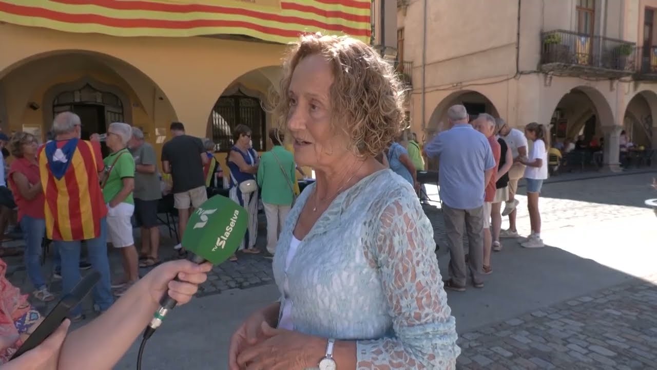 La Selva va celebrar la Diada amb actes arreu de la comarca