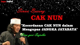 NGAJI BARENG CAK NUN || KUPAS TUNTAS RAMALAN JANGKA JAYA  BAYA ||