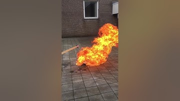 Olie blussen met water