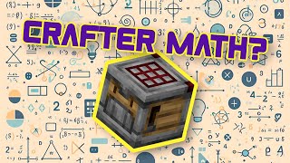 How to use math to create your own AUTO CRAFTING SYSTEM in Minecraft