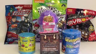 Surprise Toys Spongebob Mashems Grossery Gang Animal Jam FNAF Mymoji Pirates DC heroes TMNT