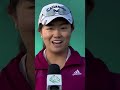 World No. 1 Amateur Rose Zhang Battles Back