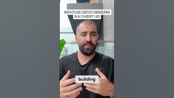 CONTEXT ENGINEERING IN AI #ai #howto #artificialintelligence #llm #chatgpt #relationship #technology