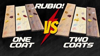 Is one coat of Rubio Monocoat REALLY enough?!