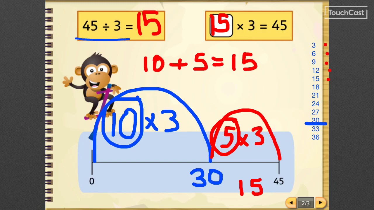 Dividing using Chunky Chimp - YouTube
