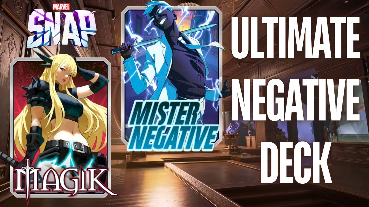 The ULTIMATE Mr Negative Deck Marvel Snap