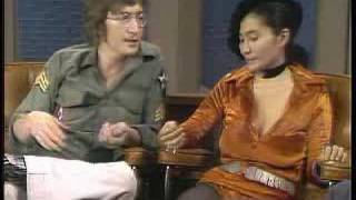 John & Yoko discuss their superbanal bed-ins