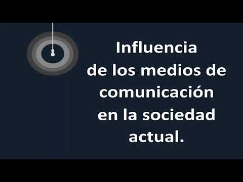 Vídeo: ¿Qué Influencia Tienen Los Medios De Comunicación En La Sociedad? - Vista Alternativa