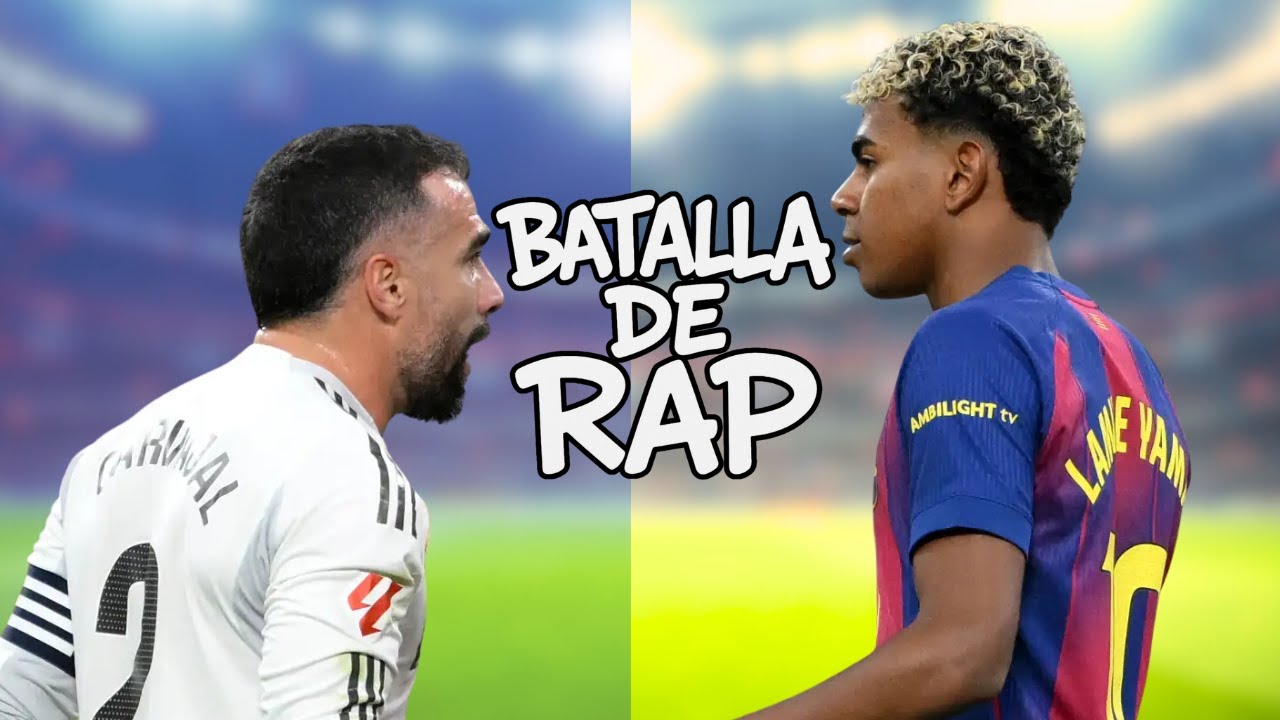 Carvajal vs Lamine Yamal | BATALLA DE RAP FÚTBOL (Especial El Clásico)