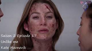 Grey's anatomy S2E17 - Unlike me - Kate Havnevik
