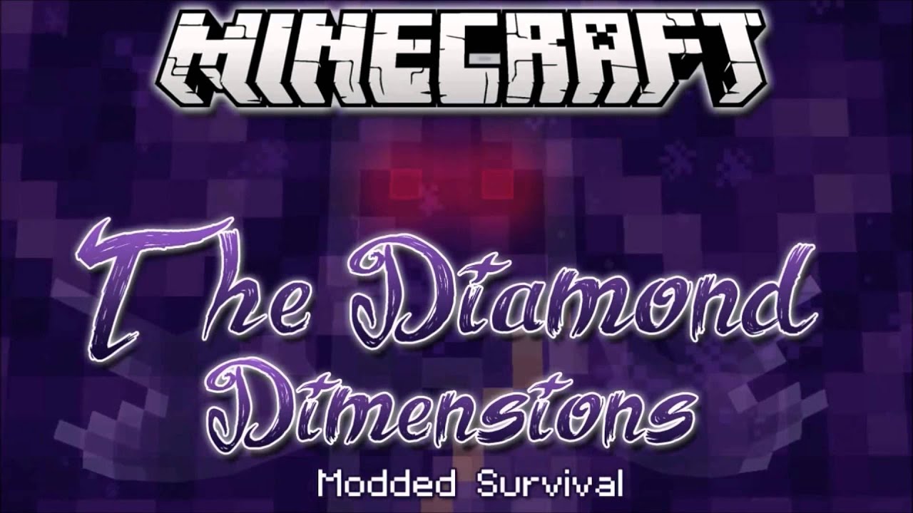 Minecraft | Diamond Dimensions Modded Survival | Ep. 1 Back to punching ...