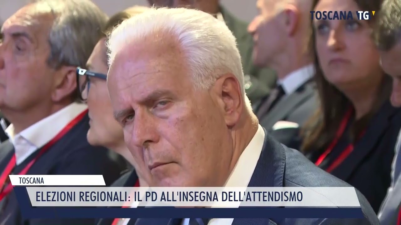 2025-07-15 TOSCANA - ELEZIONI REGIONALI, IL PD ALL'INSEGNA DELL'ATTENDISMO