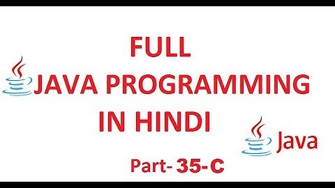 Learn Java in Hindi 35 C_ Thread Programming Contd..