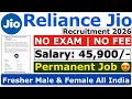 Reliance Jio Work From Home Jobs 2026 💥