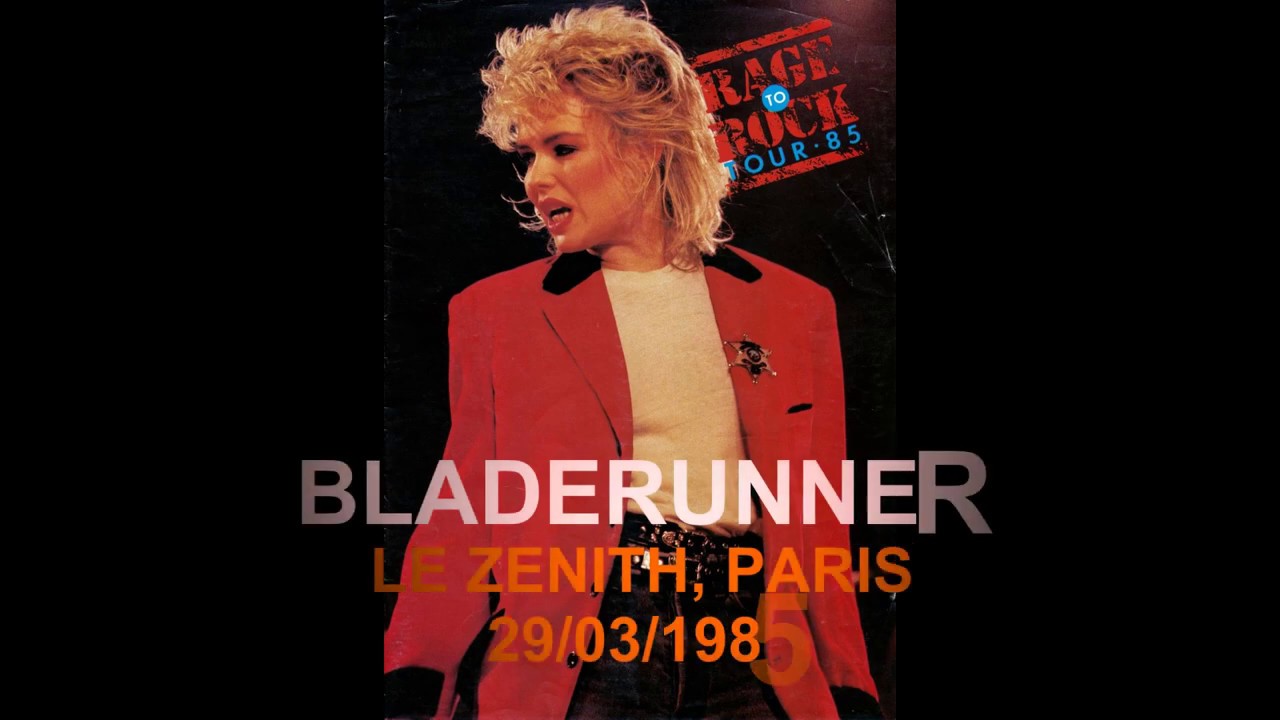 Kim Wilde - Bladerunner LIVE AUDIO RECORDING [29/03/1985] - YouTube