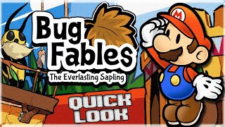 Paper Mario, but Mario is Missing | Bug Fables Quick Look