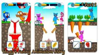 Walkthrough Hugy's Funny Animated Story Gameplay Levels 1-10 screenshot 4