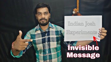 Surprise Tricks | How to Create Secret Message - Easy Way | Invisible Secret Message
