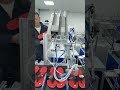 Automatic bagging machine for flipflops with labels pickers