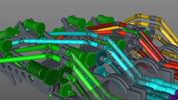 Mechanical Hand WIP Rig Test (Cinema 4D Animation)