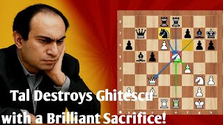 Tal vs Theodor Ghitescu | Spectacular Ruy Lopez C93 Showdown – Asztalos Memorial 1963 Full Analysis