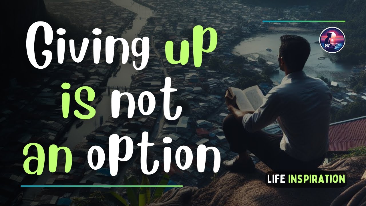 DON'T LET YOURSELF GIVE UP SO EASILY | Motivational Speech - YouTube