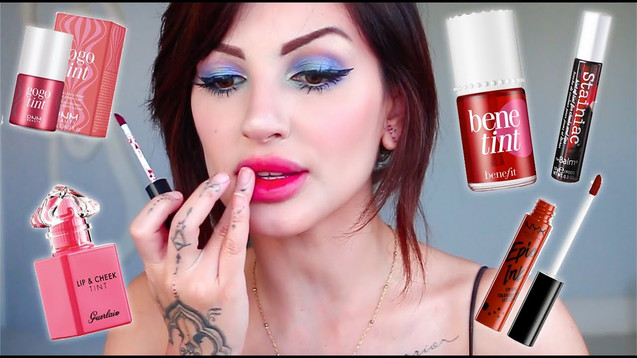 TESTANDO LIP TINTS 👄 QUAL VALE A PENA COMPRAR?