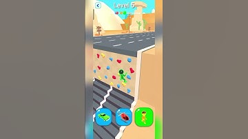 Shape-Shifting 2 GAMEPLAY Walkthrough Level No -5 Car Racing #Shorts #ShapeShifting