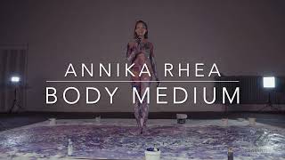 Amethyst- BODY MEDIUM Dance-painting by Annika Rhea  (2020)