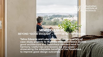 Member Lean-In: Beyond “Good Enough” … What is “Good” Design