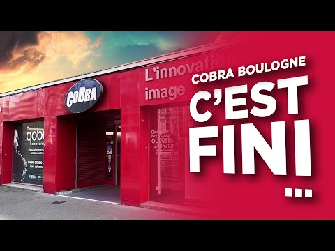 BREAKING NEWS : DESTOCKAGE TOTAL DES MODELES D’EXPO Du magasin Cobra de Boulogne !