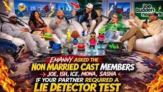Emanny Asks Joe Budden & The Cast: Would You Take a LIE DETECTOR Before Marriage?! 😳💍 | Wild Debate